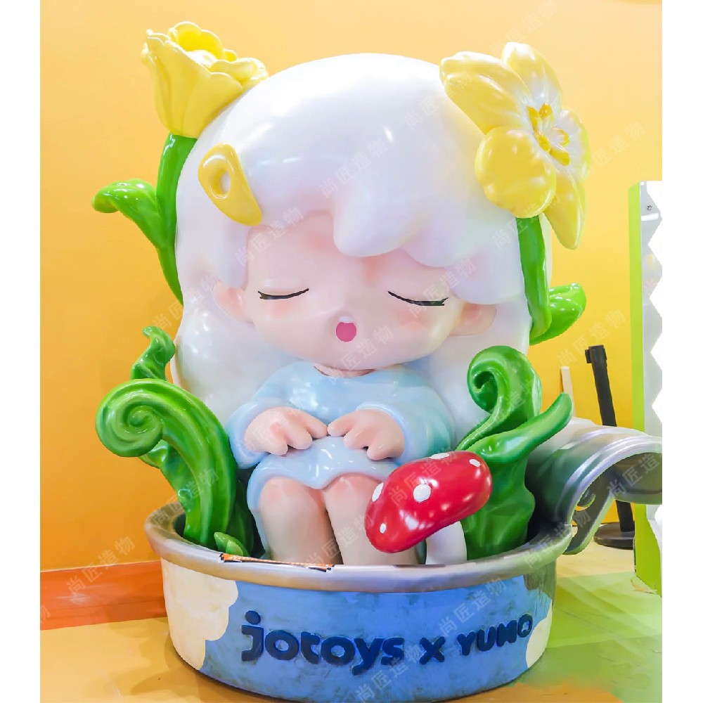 Jotoys x Yumo co-branded fiberglass figurine